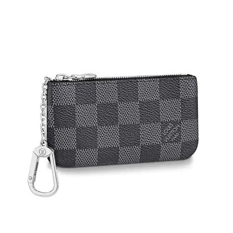 louis vuitton key holder damier graphite|Key Pouch Damier Graphite Canvas .